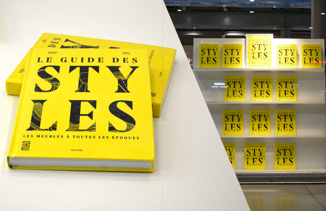 Couverture Le Guide des Styles, Librairie Flammarion, Centre Pompidou, Paris 2019